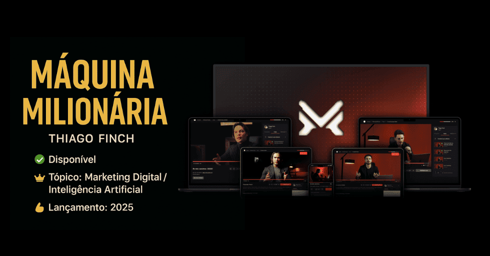 Máquina Milionária – Curso Novo do Thiago Finch